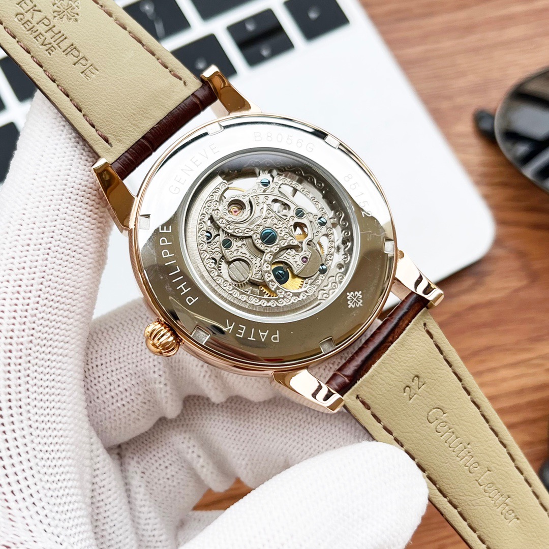 rose Patek Philippe Skeleton Watch - Patek Philippe Skeleton Watch - Image 3