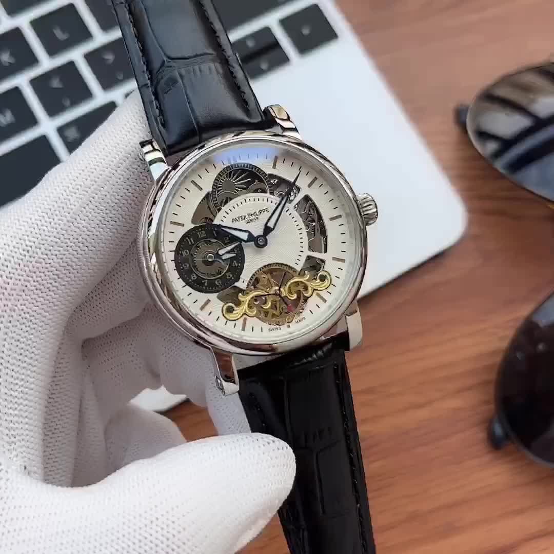 white Patek Philippe Skeleton Watch - Patek Philippe Skeleton Watch