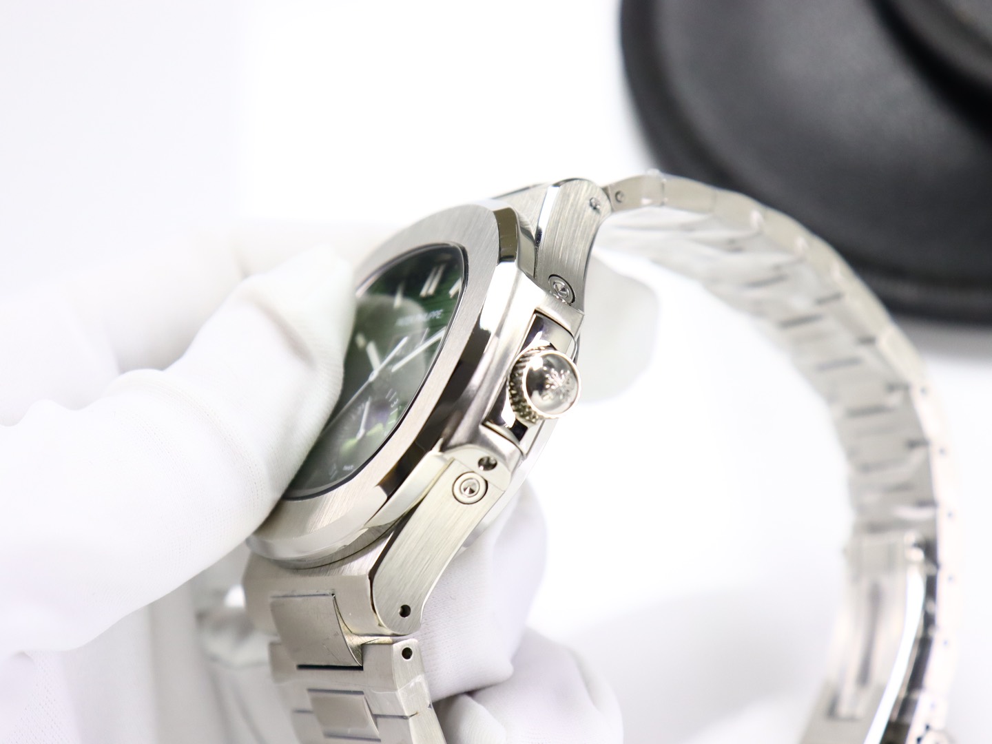 stainless Patek Philippe Green Dial - Patek Philippe Green Dial - Image 5