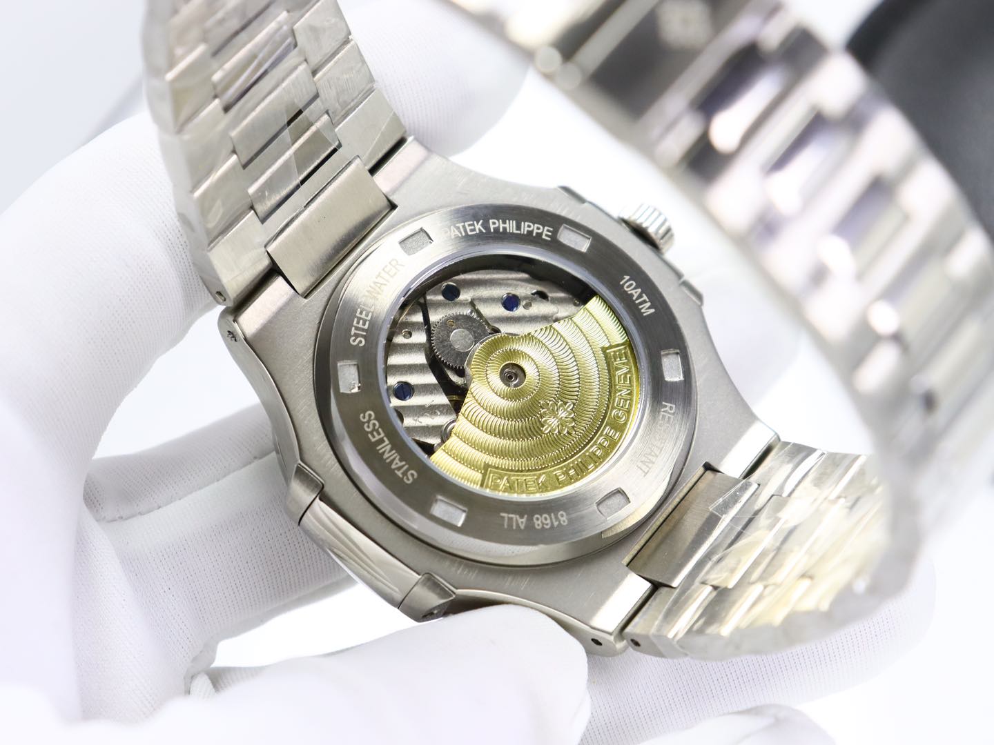stainless Patek Philippe Green Dial - Patek Philippe Green Dial - Image 9