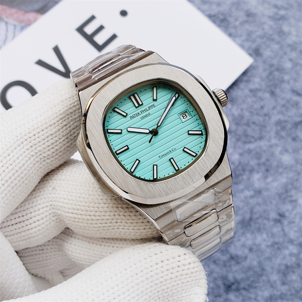 Patek Philippe Nautilus Tiffany & Co. Automatic Blue Dial