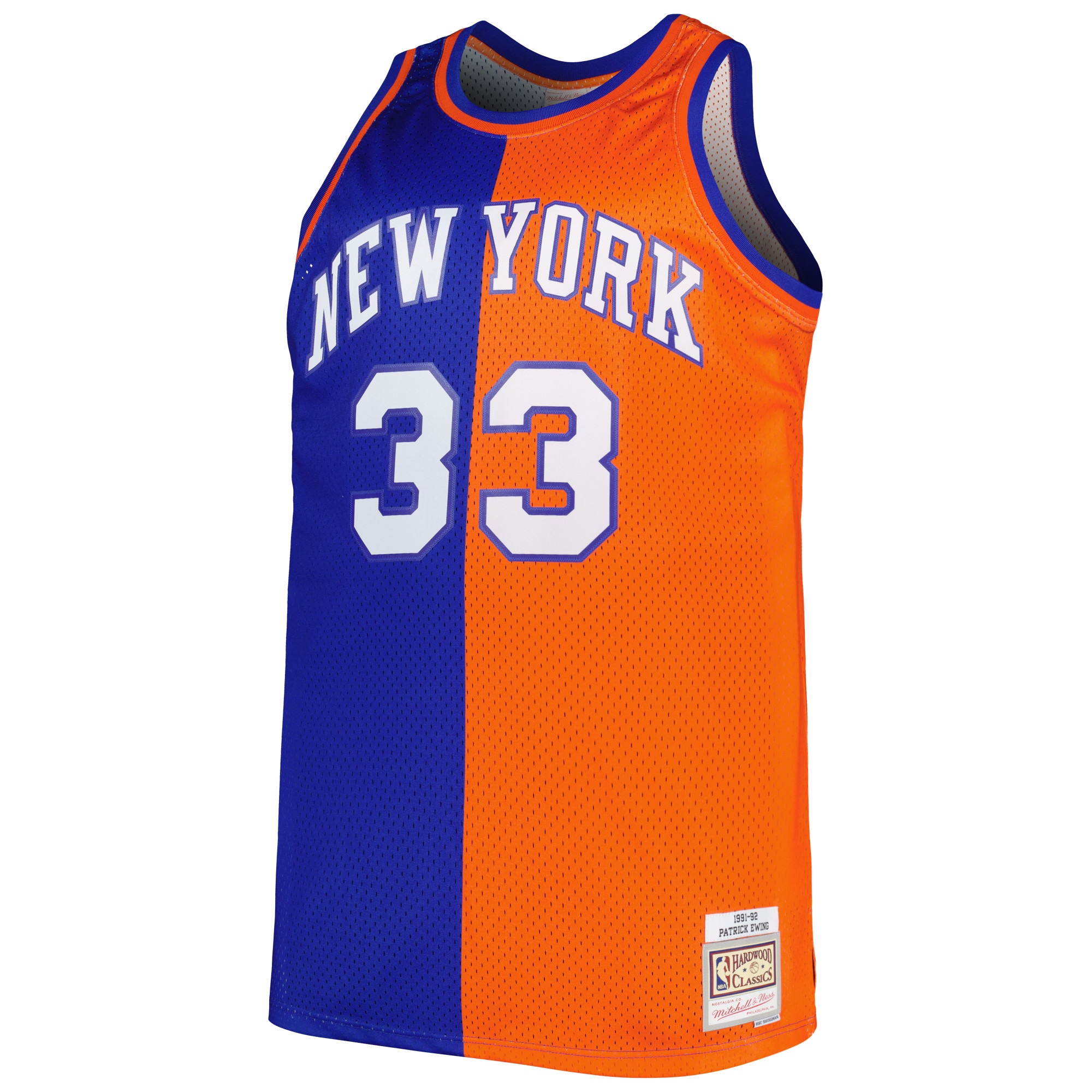 Patrick Ewing Split Jersey Mitchell & Ness Knicks – Stunning 1991/92 Classic