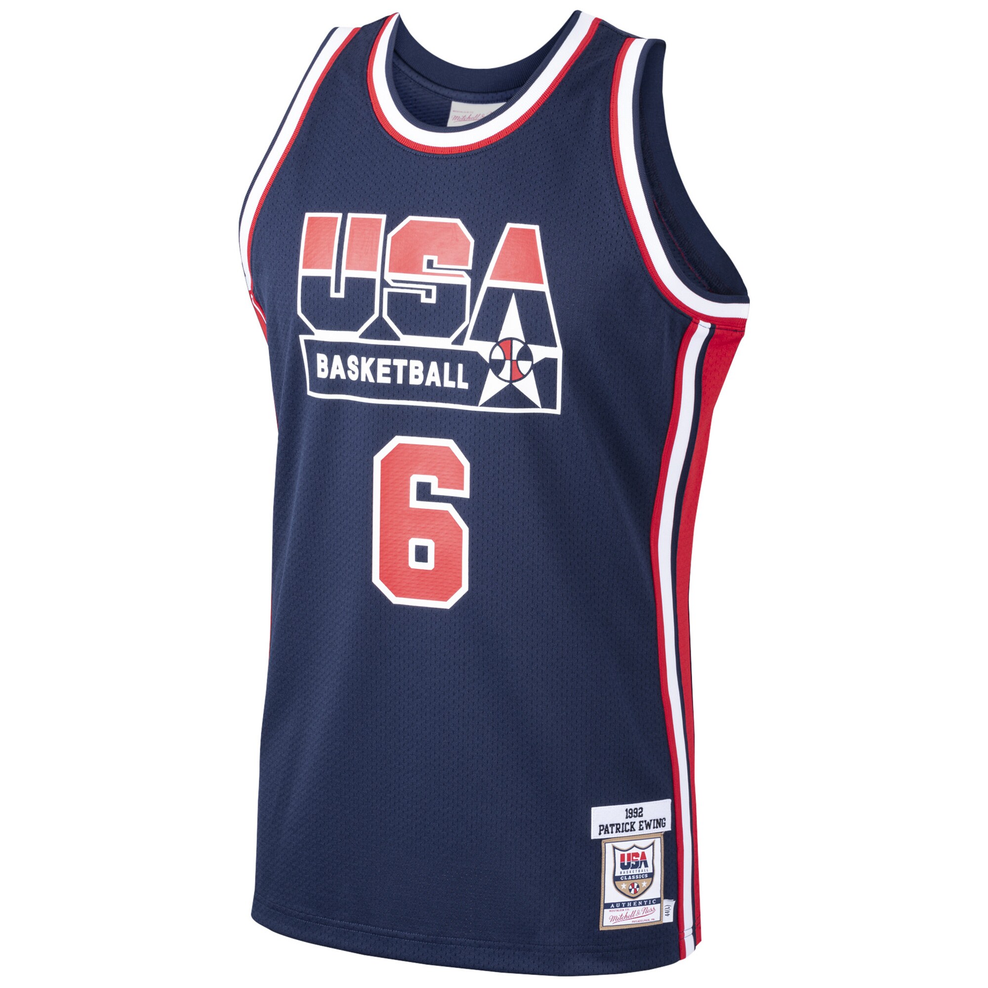 Patrick Ewing 1992 Dream Team Jersey | Ultimate Authentic #6 Navy