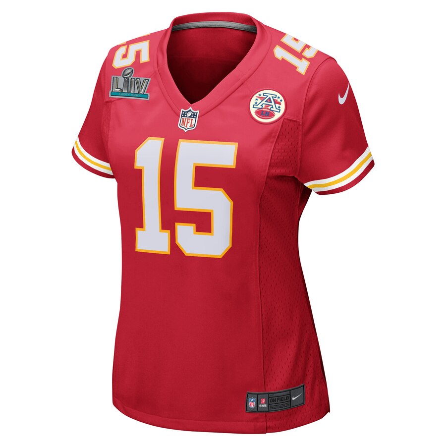 Patrick Mahomes Kansas City Chiefs Nike Women's Super Bowl LIV Game Jersey - Red