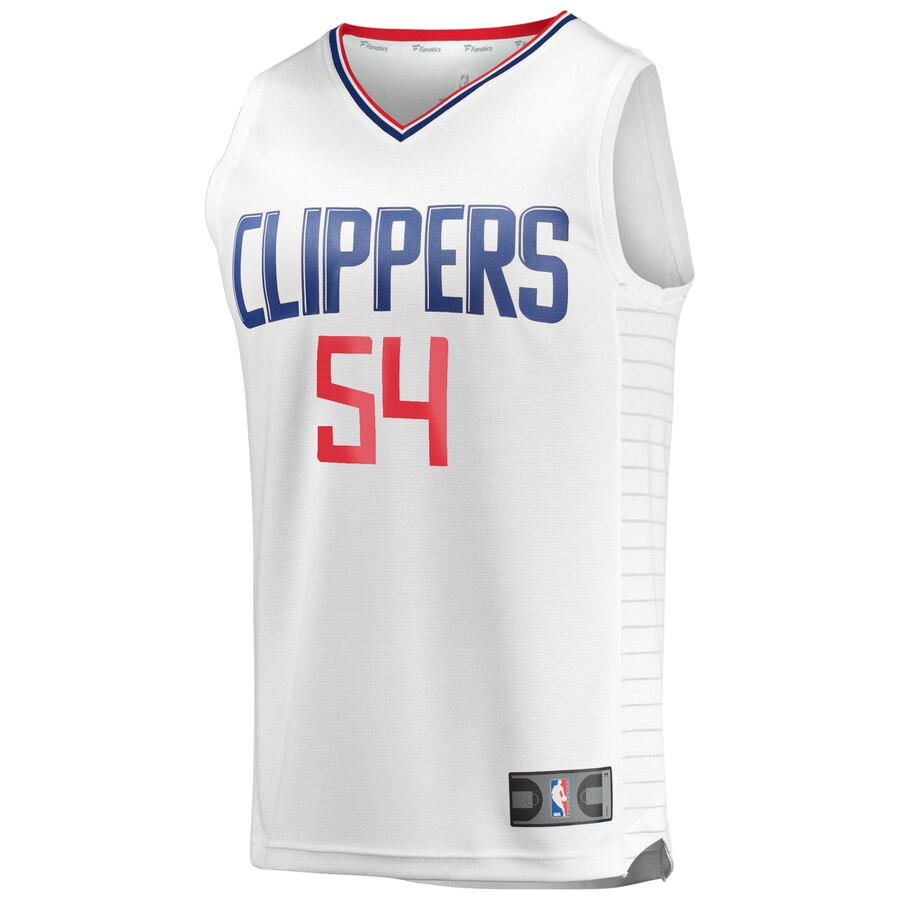 Patrick Patterson LA Clippers Fanatics Branded Youth Fast Break Replica Player Jersey White - Association Edition