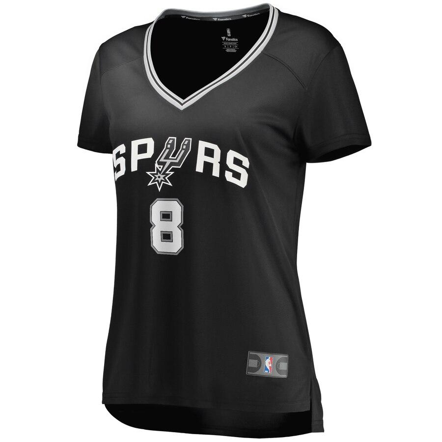 Patty Mills San Antonio Spurs Fanatics Branded Women's Fast Break Replica Player Jersey - Icon Edition - Black