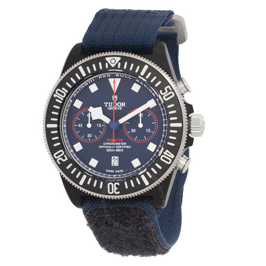 Pelagos FXD Chronograph "Alinghi Red Bull Racing Edition" Automatic Chronometer Blue Dial Men's Watch