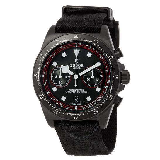 Pelagos FXD Chronograph Cycling Automatic Black Dial Men's
