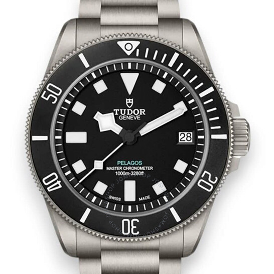 Pelagos Hand Wind Chronometer Black Dial Men's Watch
