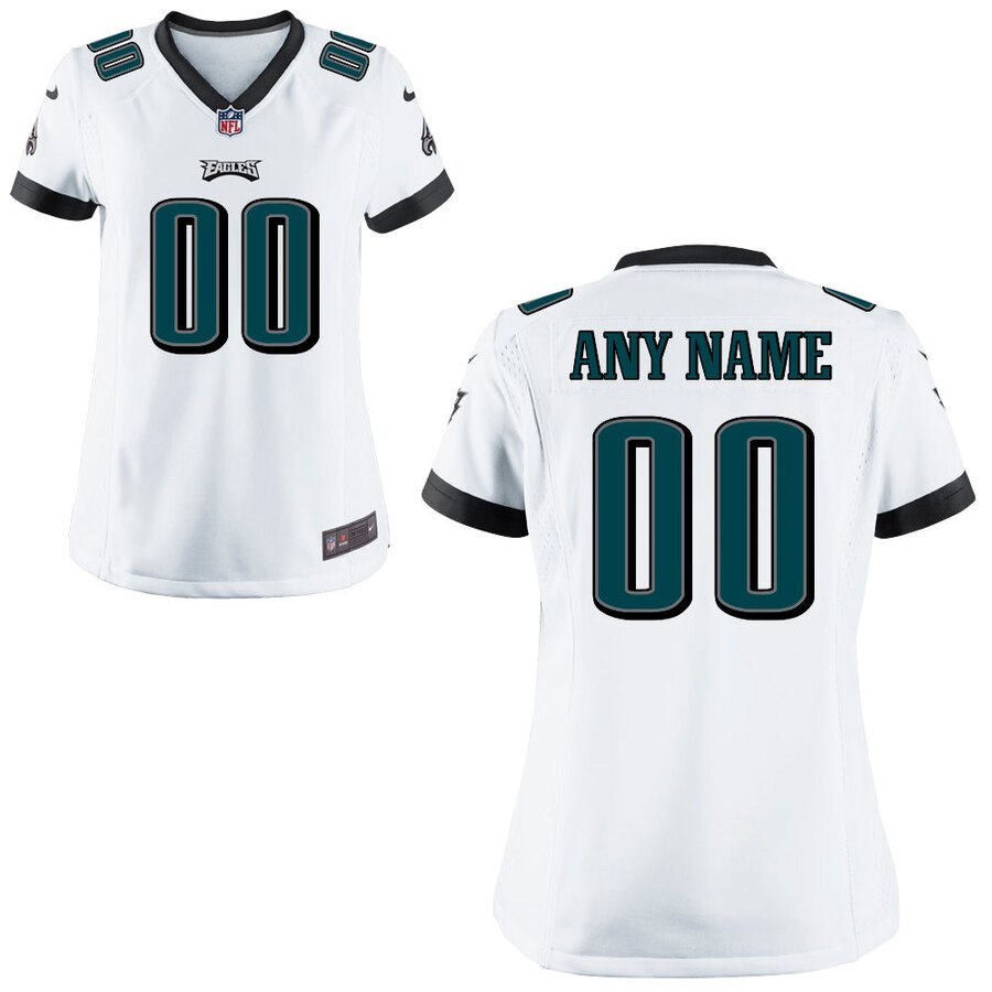 Philadelphia Eagles Fanatics Branded Women's Replica Game Jersey - White