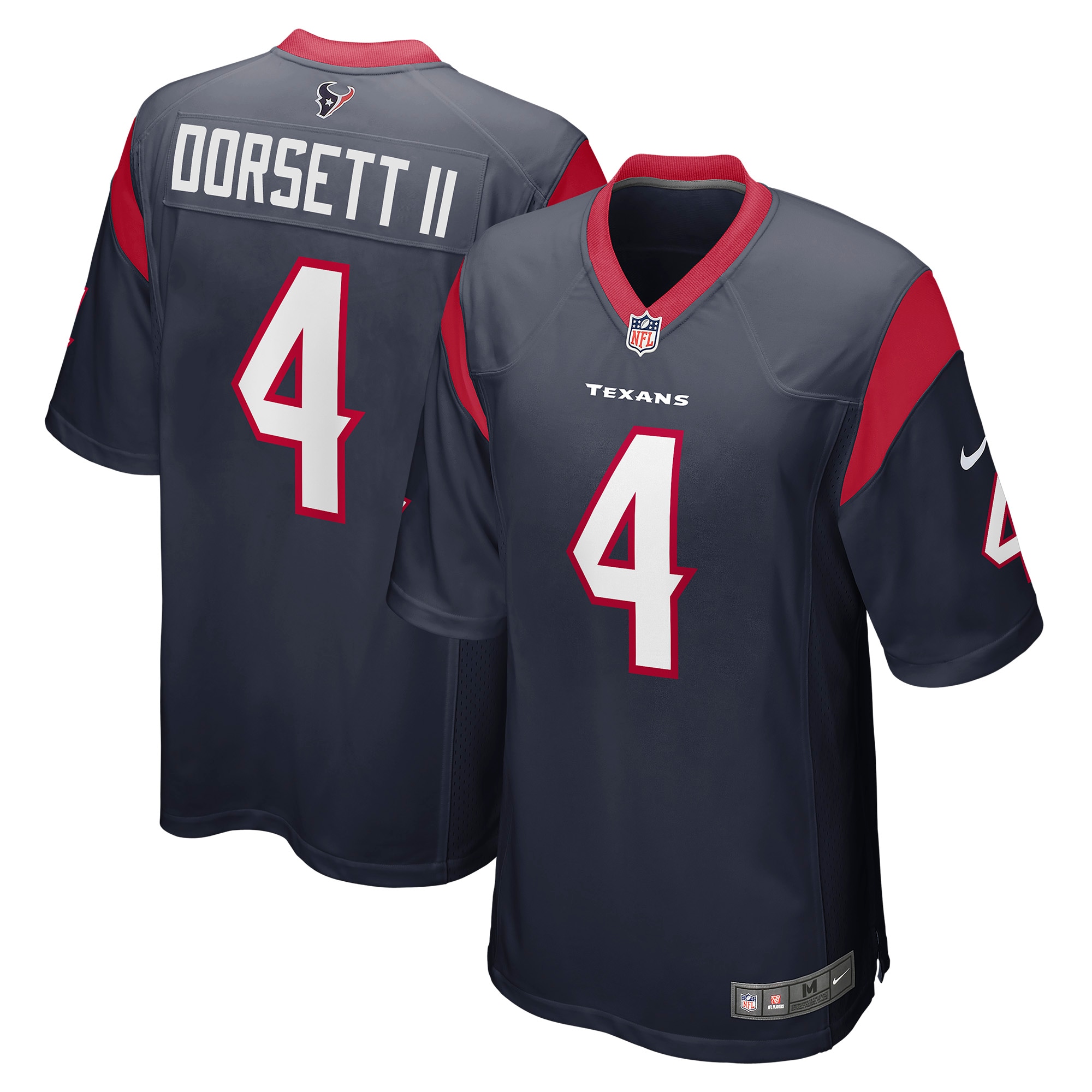Phillip Dorsett II Houston Texans Nike Game Jersey - Navy