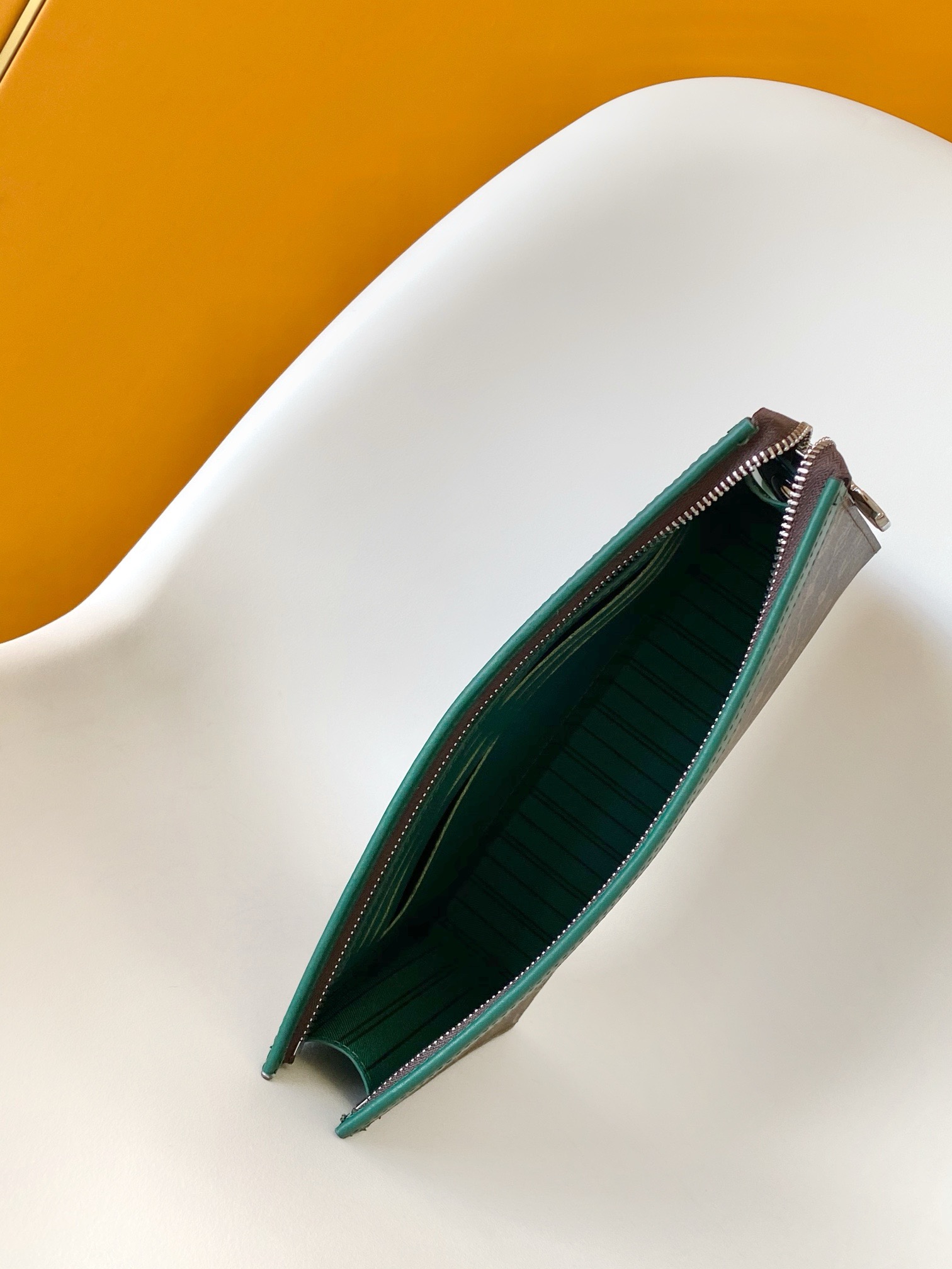 Pochette Voyage Souple Monogram Macassar Green Bag | LOUIS VUITTON