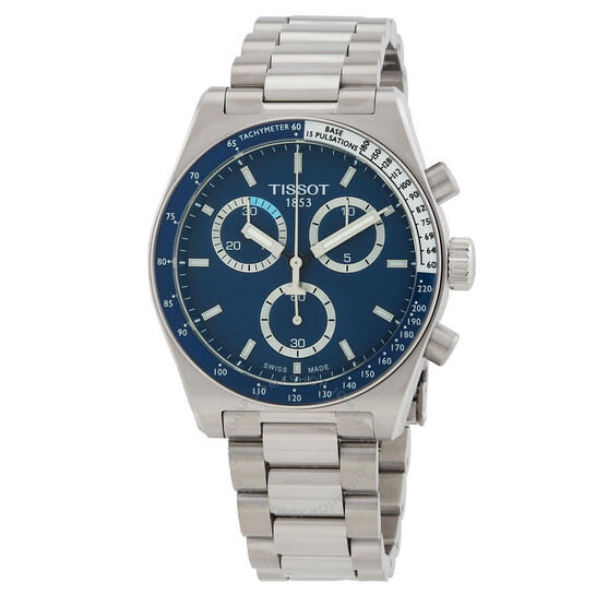 PR516 Chronograph Quartz Blue Dial Men's Watch