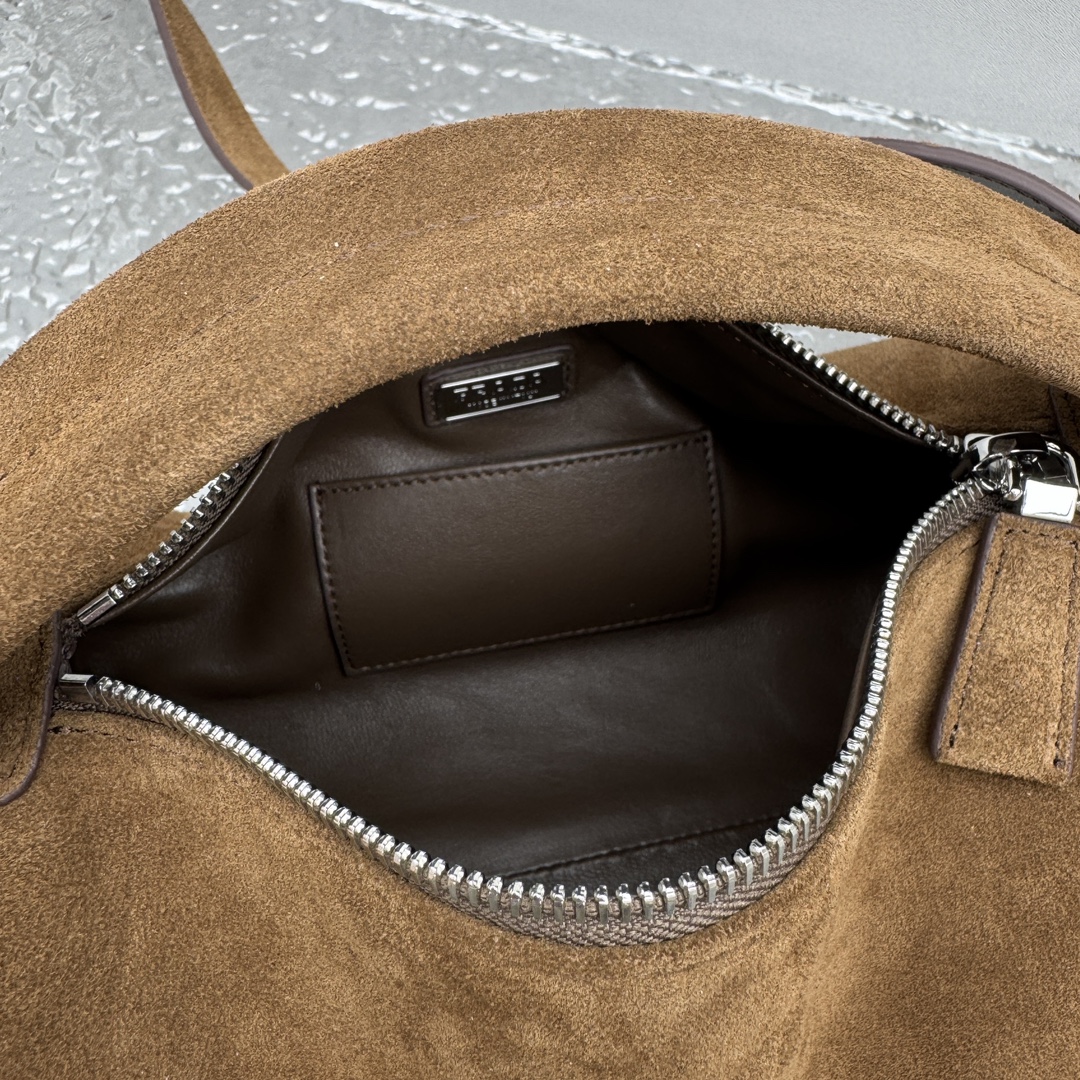 Prada Cinnamon Suede shoulder bag | PRADA