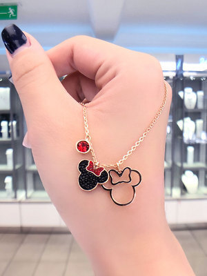 Swarovski Rose Gold Minnie Mouse