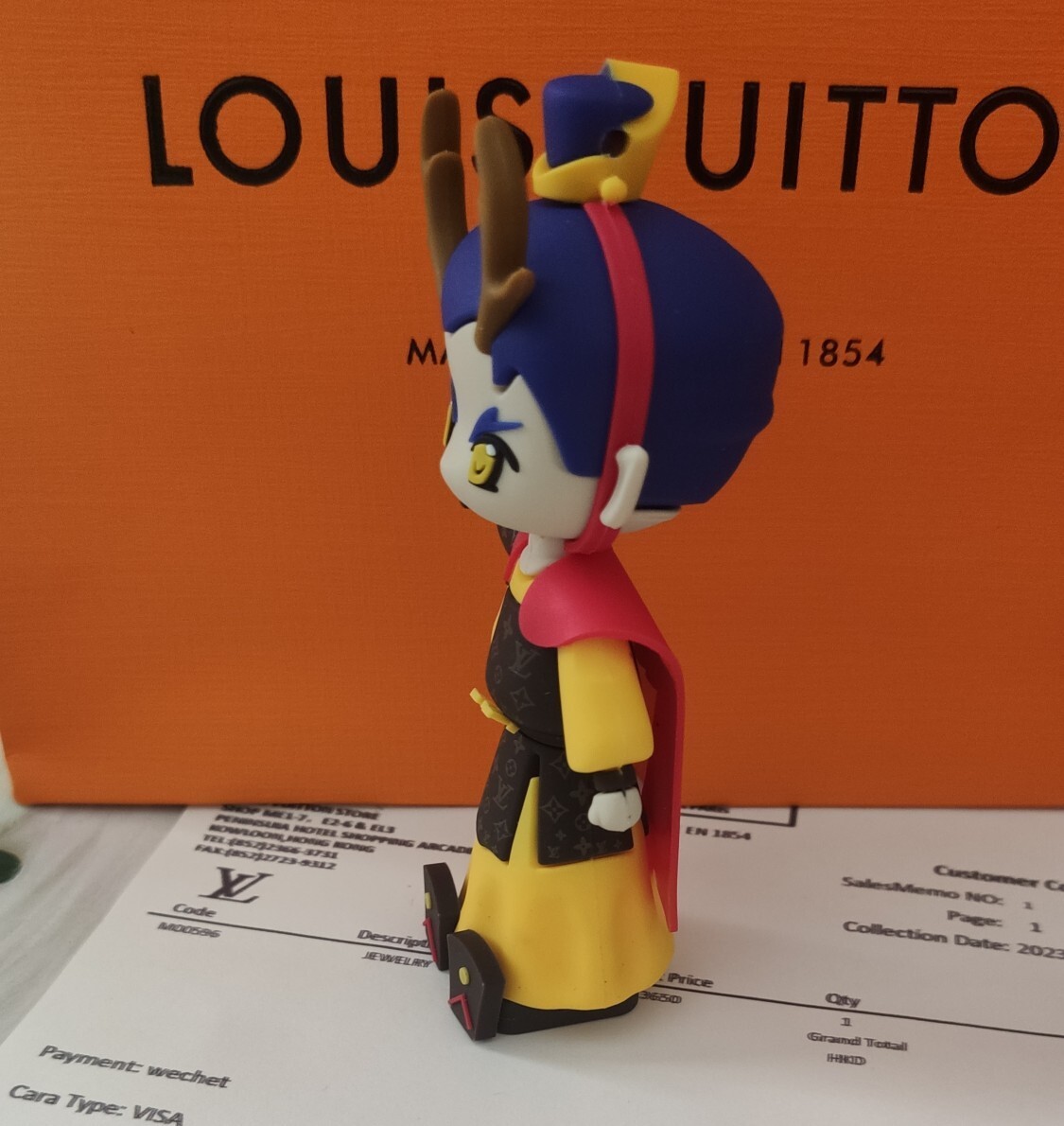 Louis Vuitton Vivienne Figurine - Collectible Designer Toy