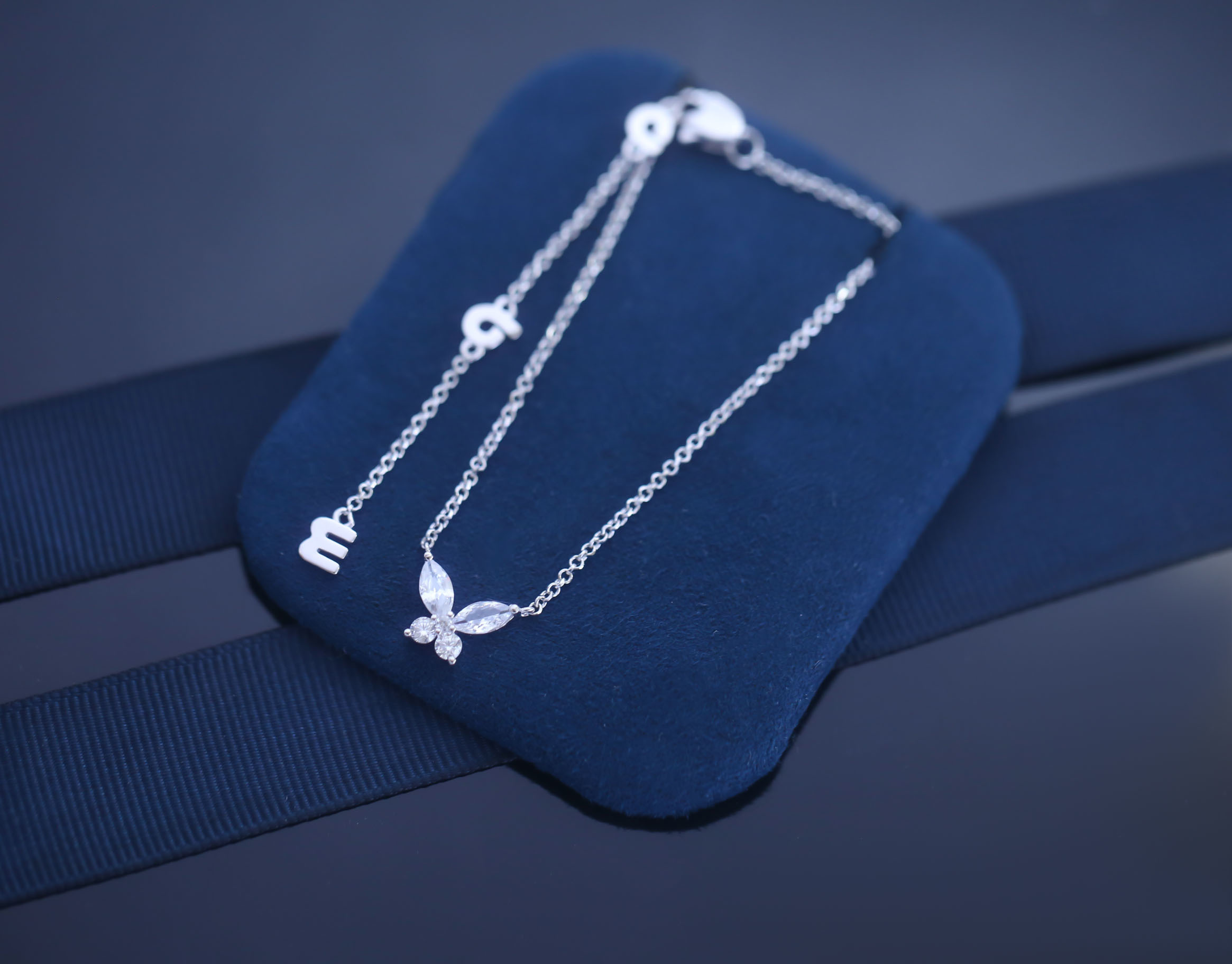 APM Monaco Butterfly Silver Bracelet – Premium Quality