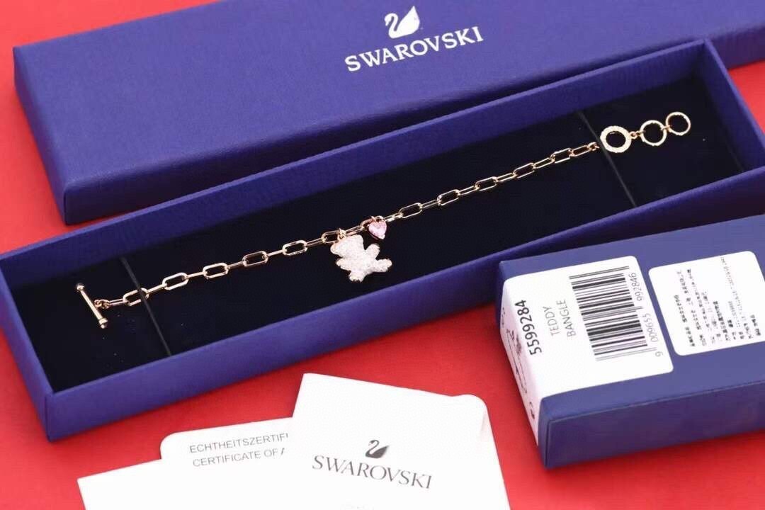 Swarovski Teddy Bangle – Premium Quality Bracelet