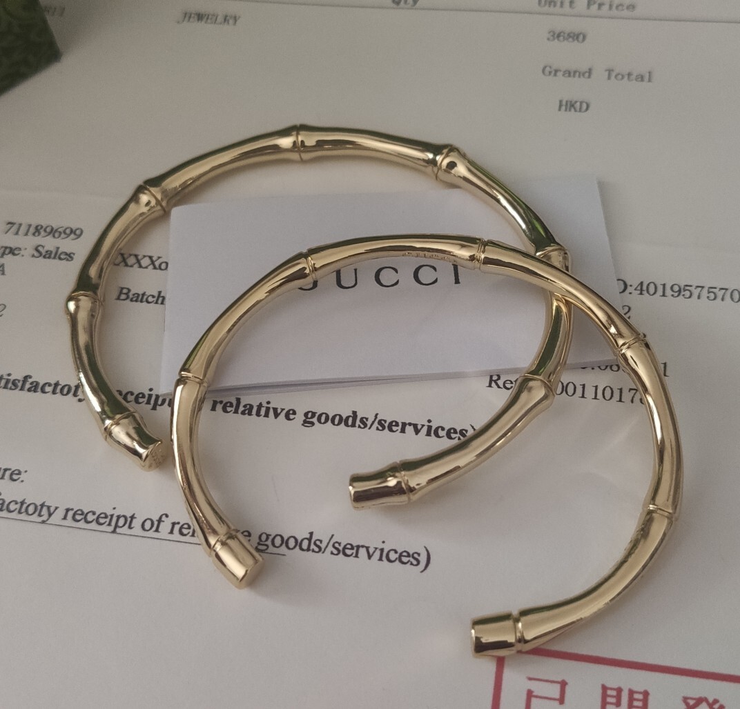 Gucci Bamboo Bracelet – Premium Gold Finish