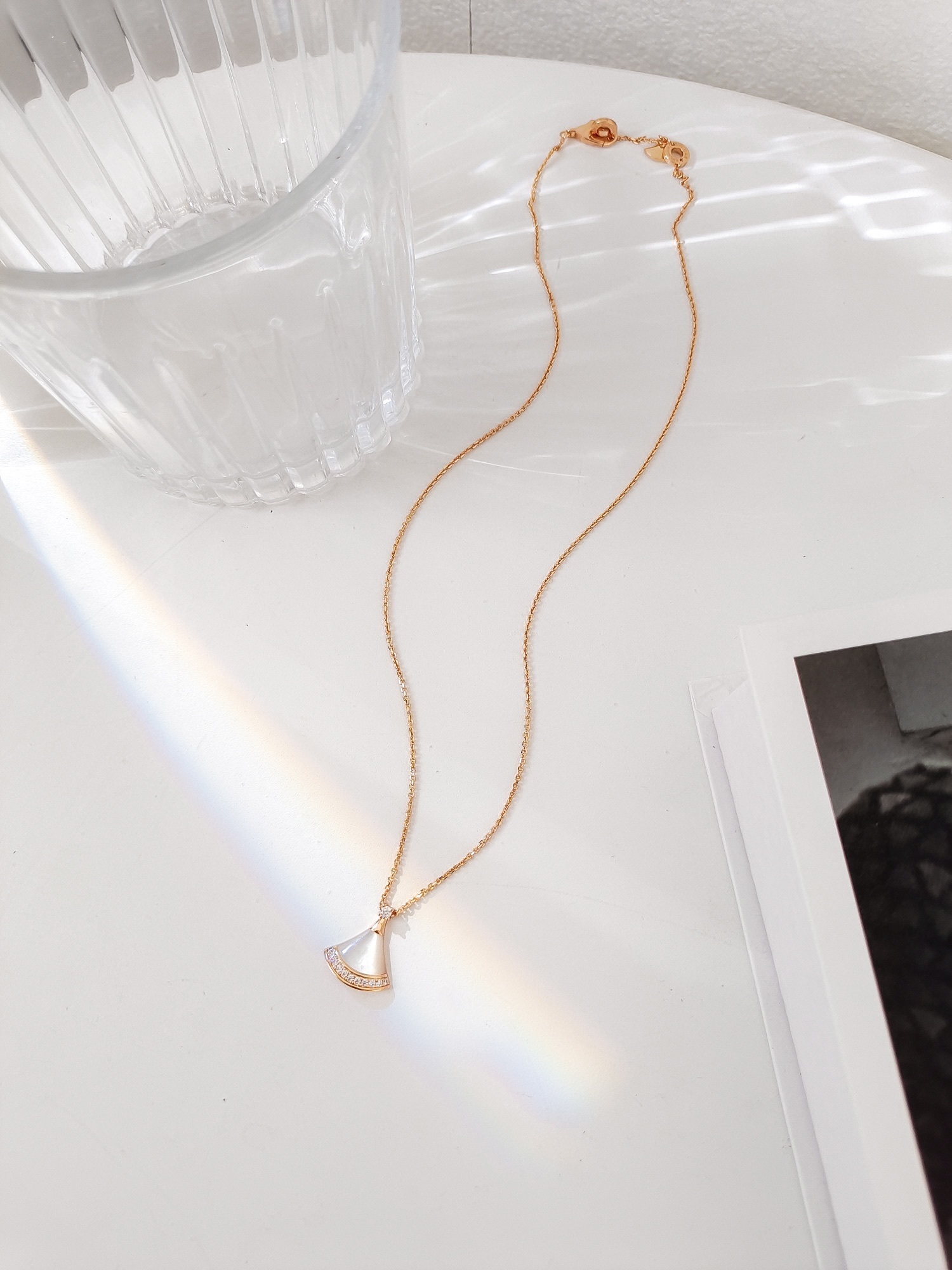 Bvlgari Rose Gold Necklace – Bvlgari Rose Gold Divas’ Dream Necklace