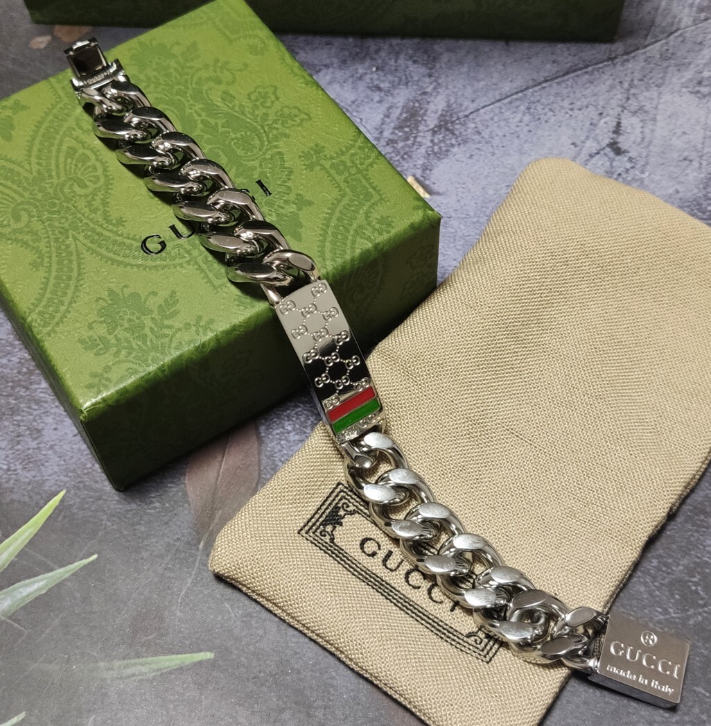 Premium Chain Bracelet – Silver Finish