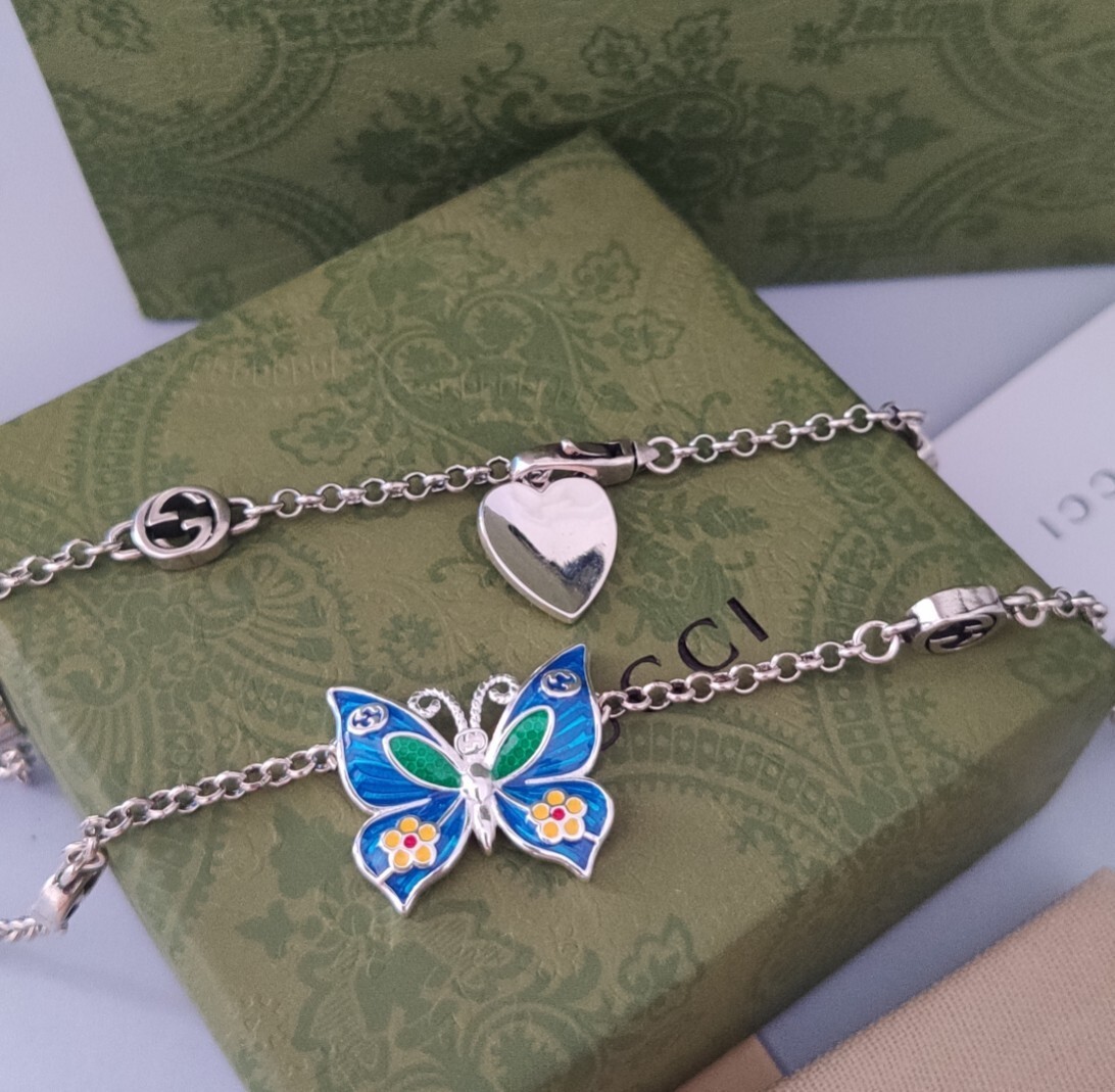 Gucci Butterfly Charm Bracelet – Premium Quality