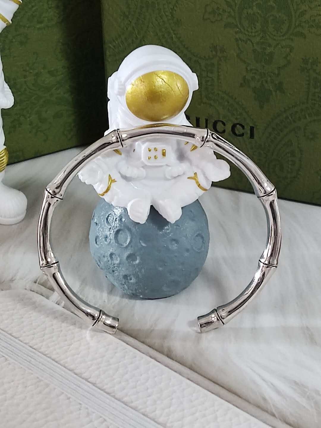 Silver Bamboo Bangle – Premium Quality Bracelet