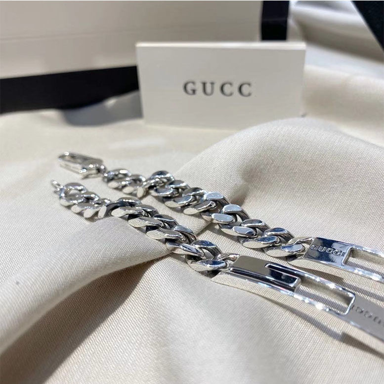 Gucci Silver Chain Bracelet – Premium Quality