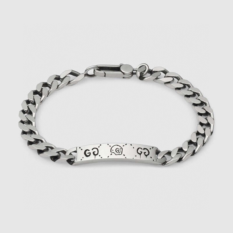 Gucci Ghost Chain Bracelet – Premium Sterling Silver