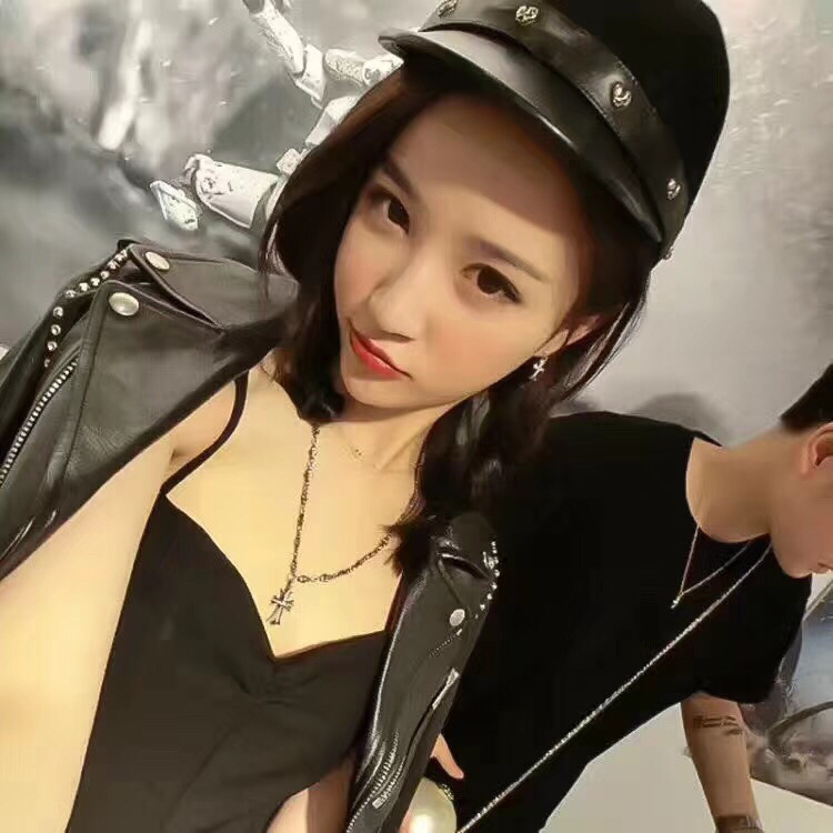 Chrome Hearts Cross Pendant Necklace - Sterling Silver