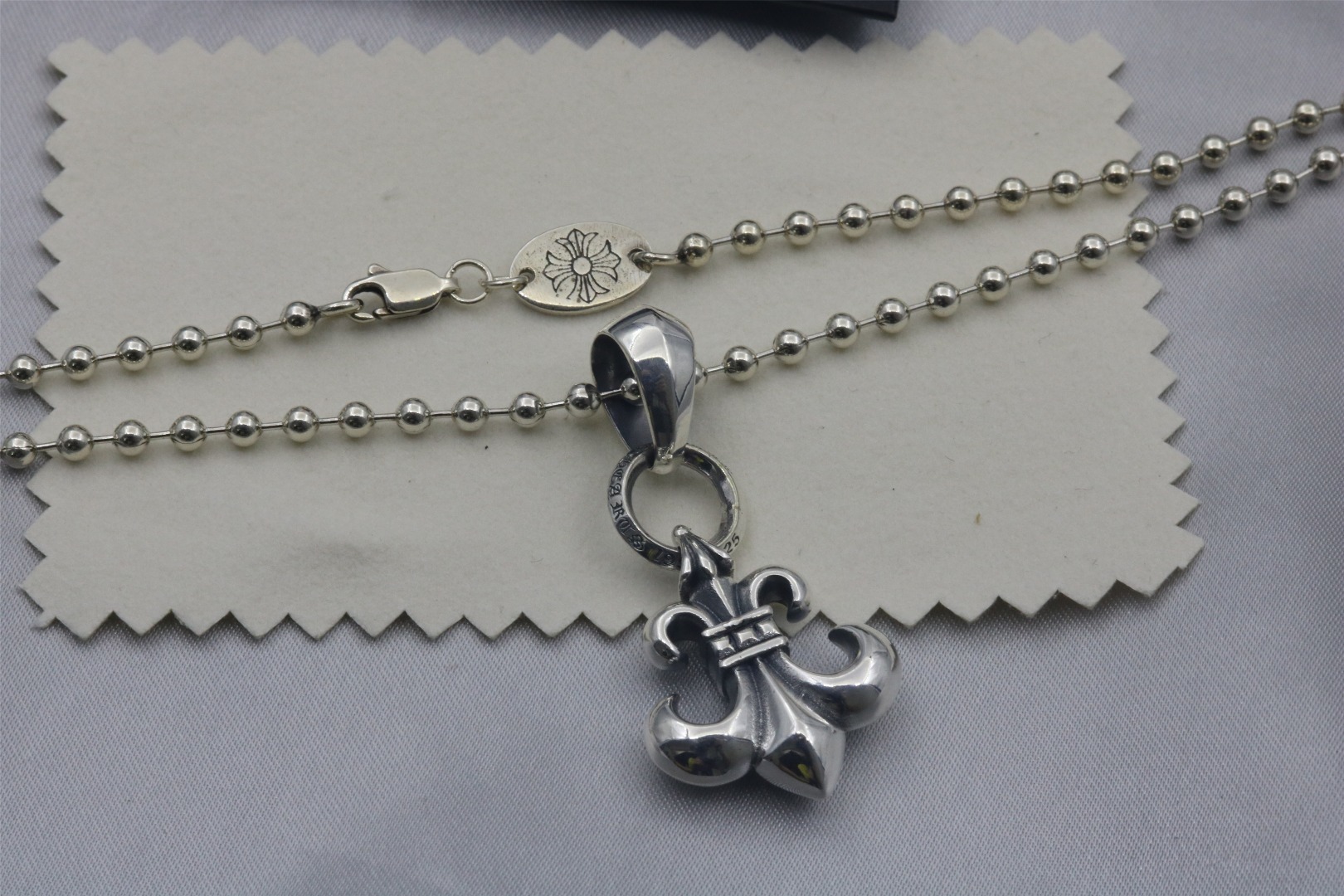 Chrome Hearts Fleur Pendant – Chrome Hearts Silver Fleur Pendant