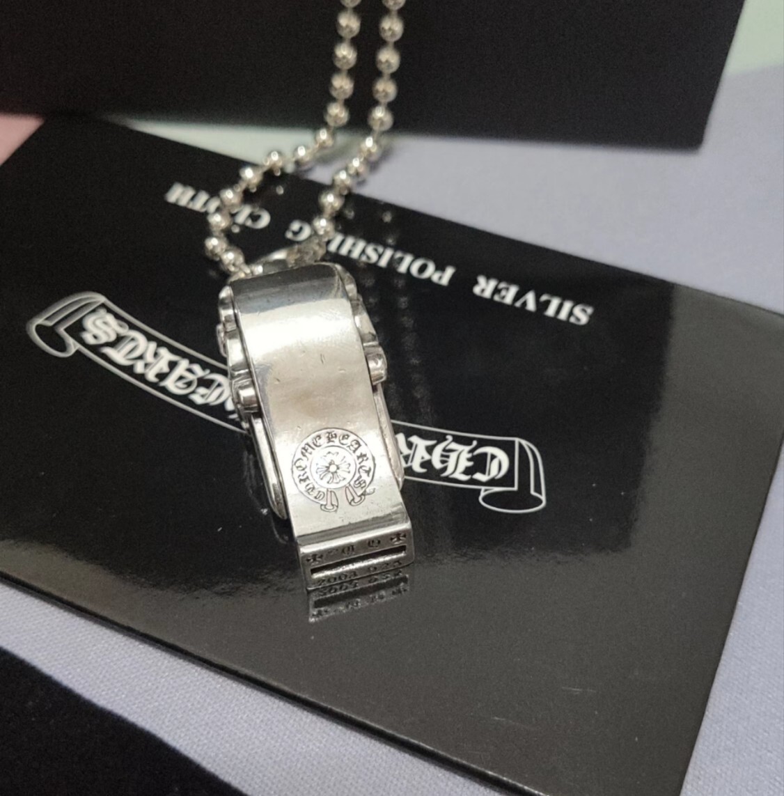 Chrome Hearts Whistle Pendant – Chrome Hearts Silver Whistle Pendant