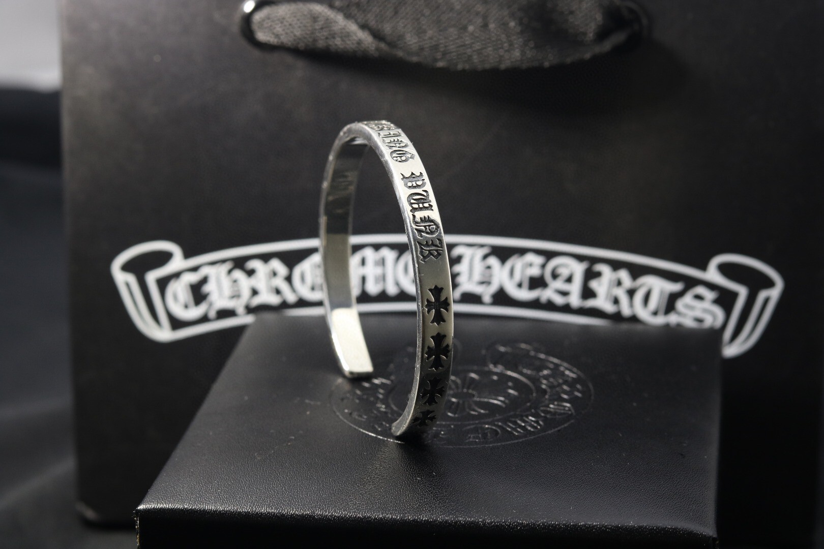 Chrome Hearts Style Premium Bangle Bracelet