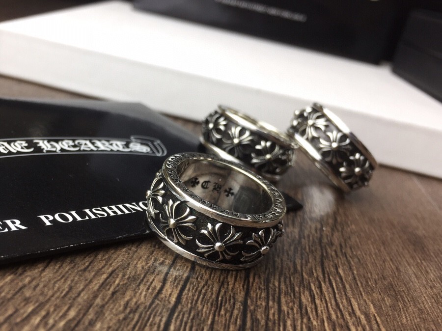 Chrome Hearts Floral Ring – Chrome Hearts Silver Floral Cross Ring