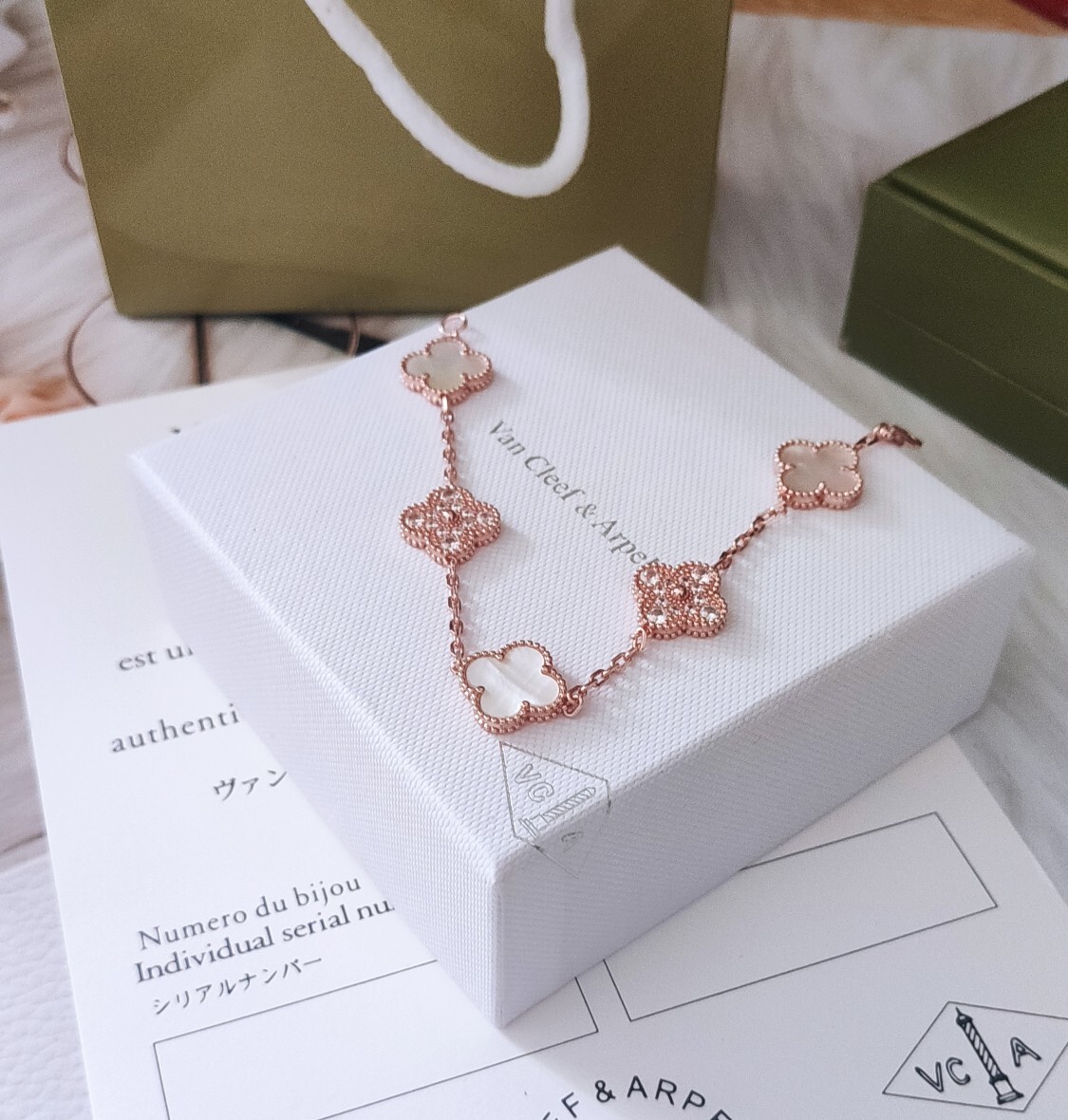 Van Cleef & Arpels Alhambra Bracelet – Rose Gold