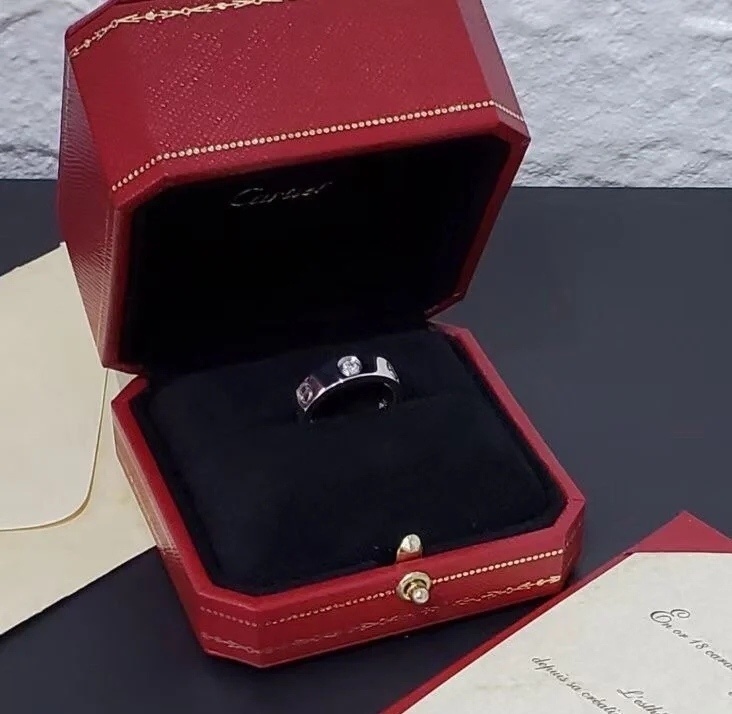 love Cartier White Gold Diamond Ring – Cartier White Gold Diamond Ring