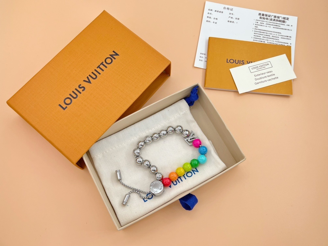 Louis Vuitton Rainbow Charm Bracelet – Premium Quality