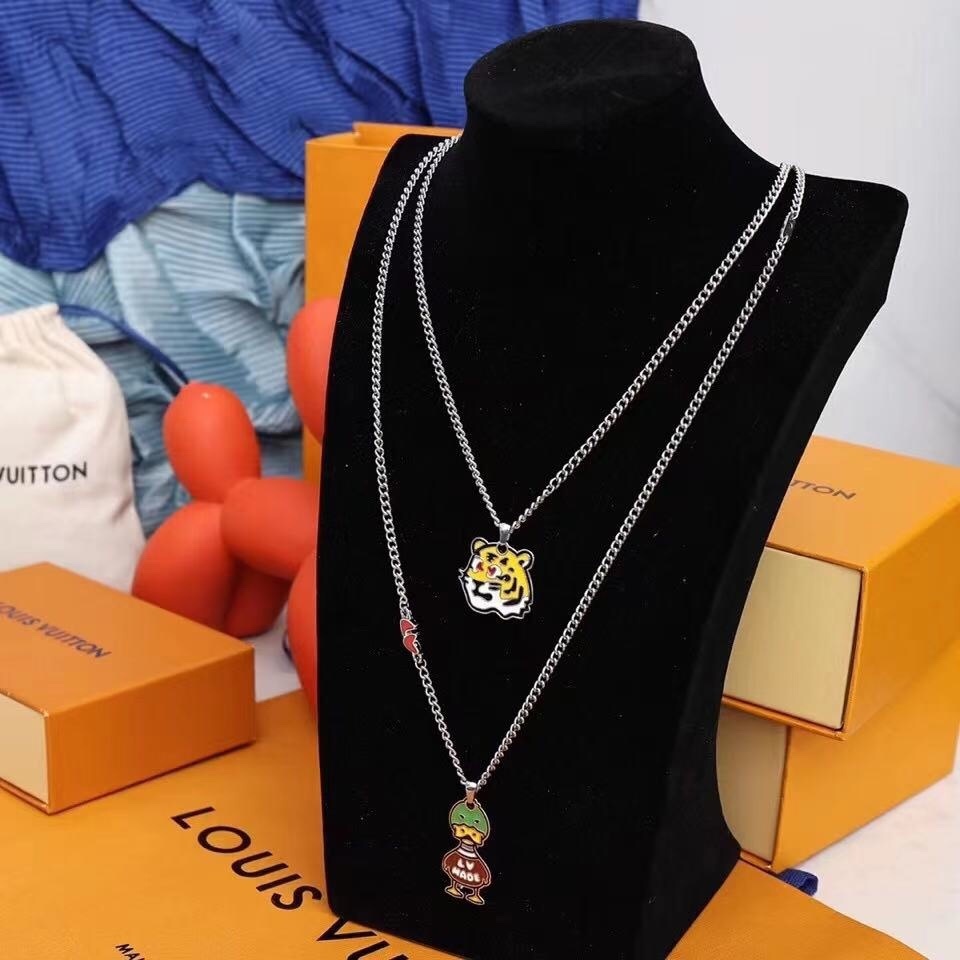 Louis Vuitton Tiger Duck Necklace – Louis Vuitton Silver Tiger Duck