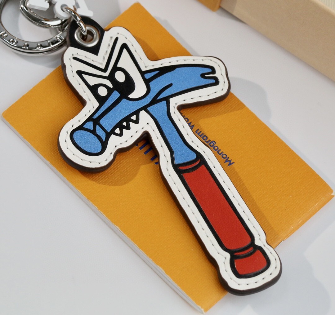 Louis Vuitton Hammer Key Holder – Whimsical Charm
