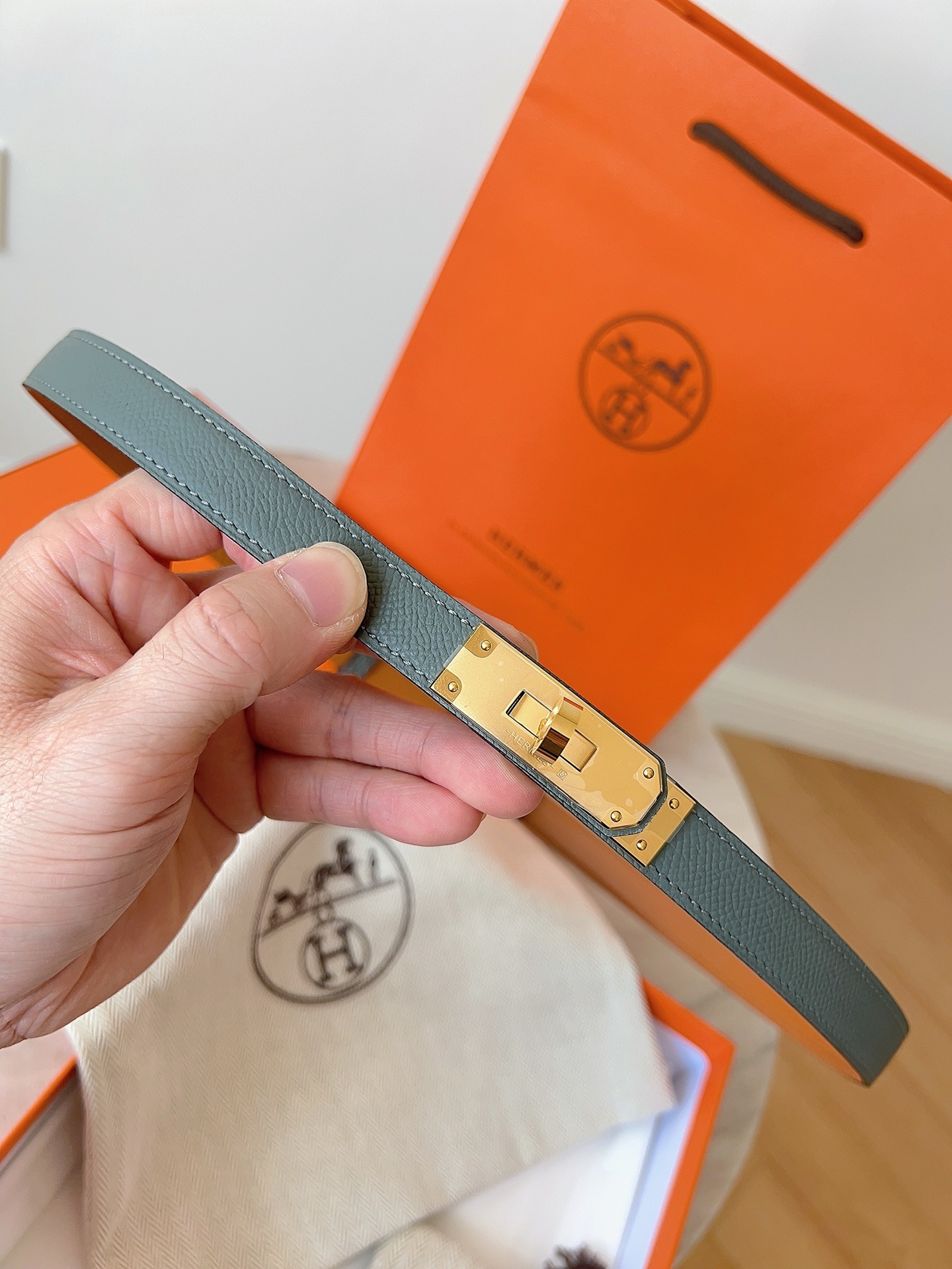 Hermès Kelly Double Tour Bracelet - Epsom Leather & Gold Hardware