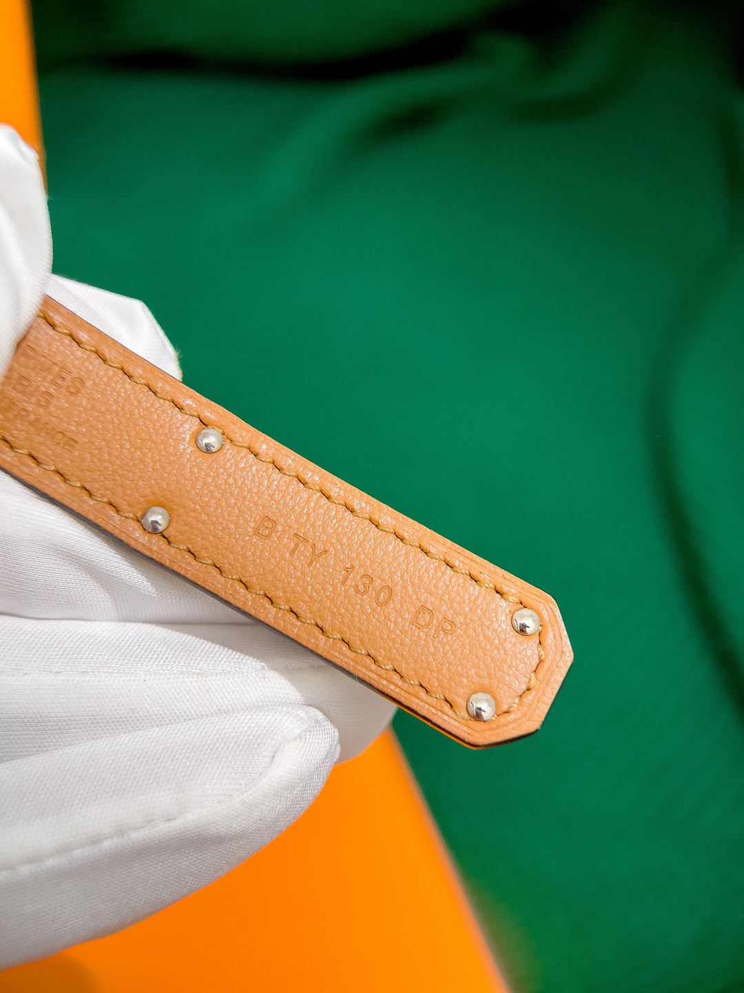 Hermès Kelly 18 Adjustable Belt - Lime Epsom Leather