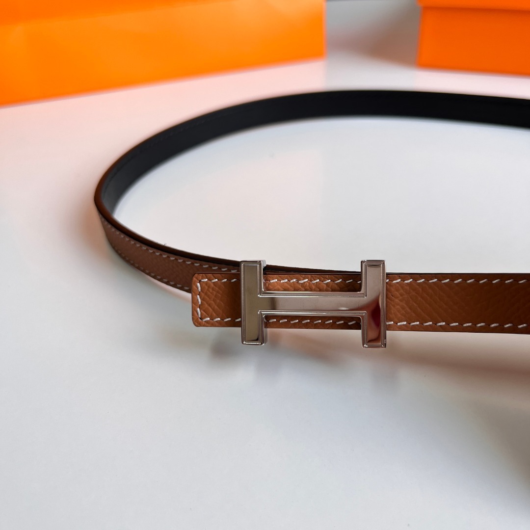 Hermès Epsom Leather Belt Bag with Palladium H Buckle - Gold