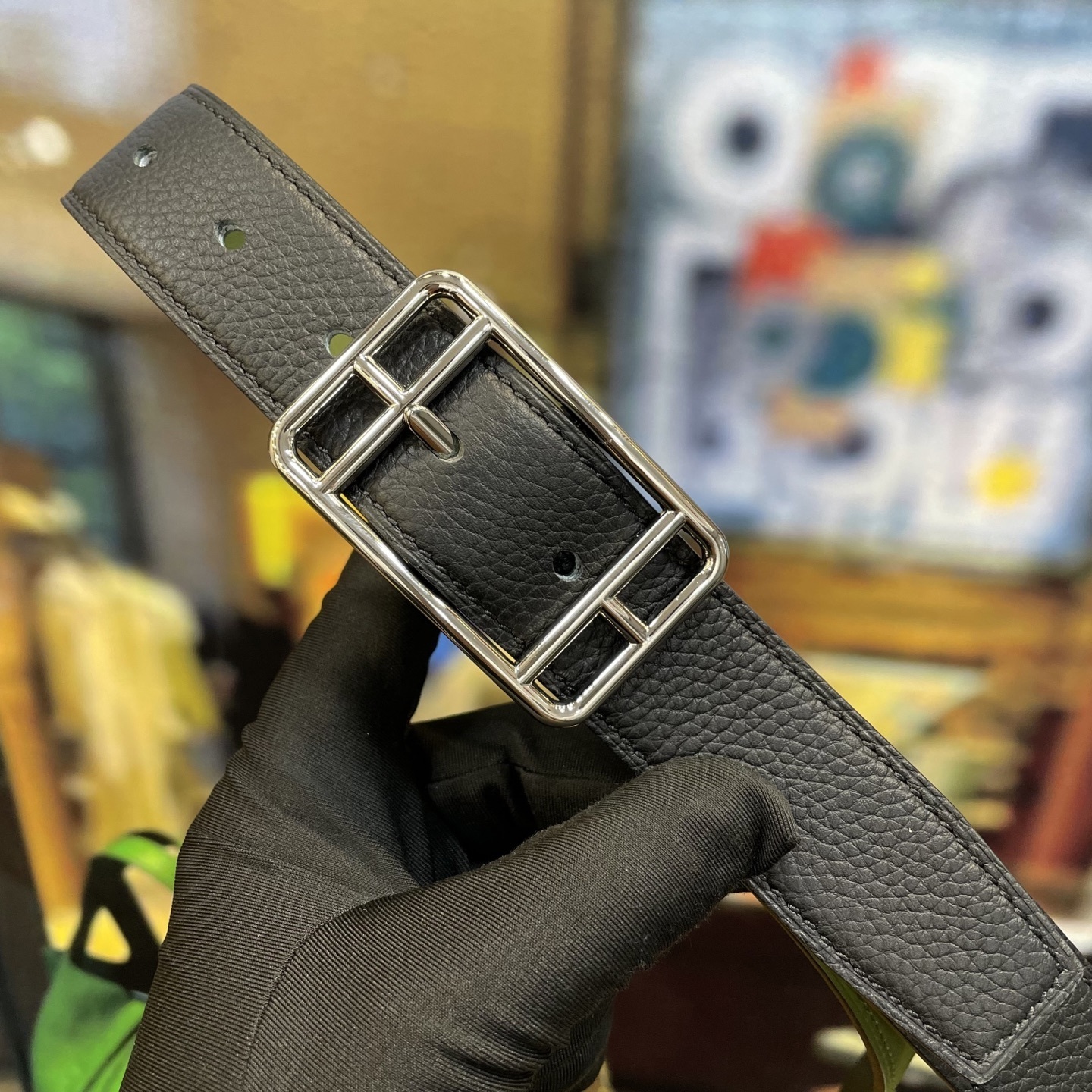 Luxury H-Buckle Genuine Leather Belt - Premium Fashion Accessory