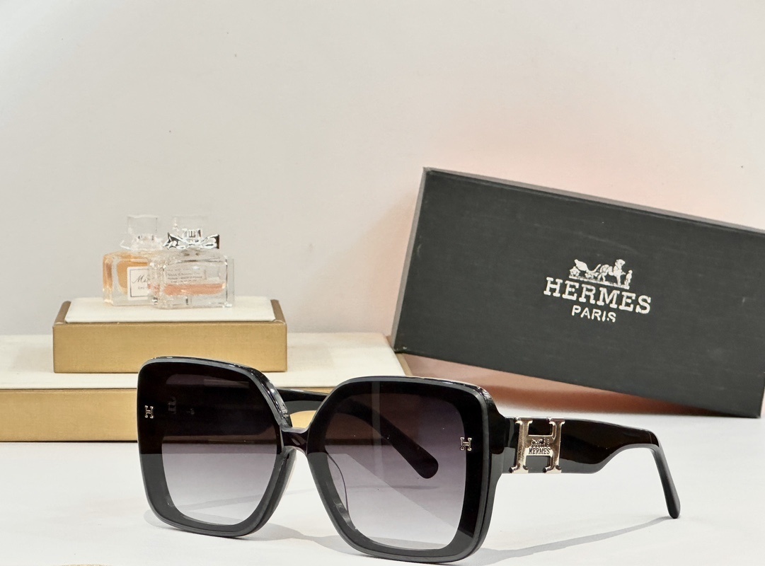 Luxury Oversized Square Sunglasses Orange Frame for Women