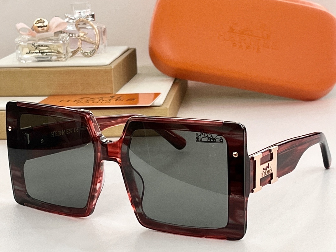 frame Hermès Black Square Sunglasses – Hermès Black Square Frame
