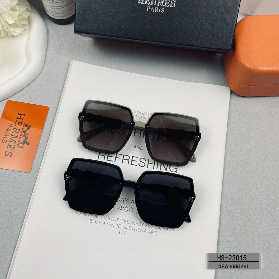 Luxury Oversized Square Sunglasses for Women – HS-23015 Black