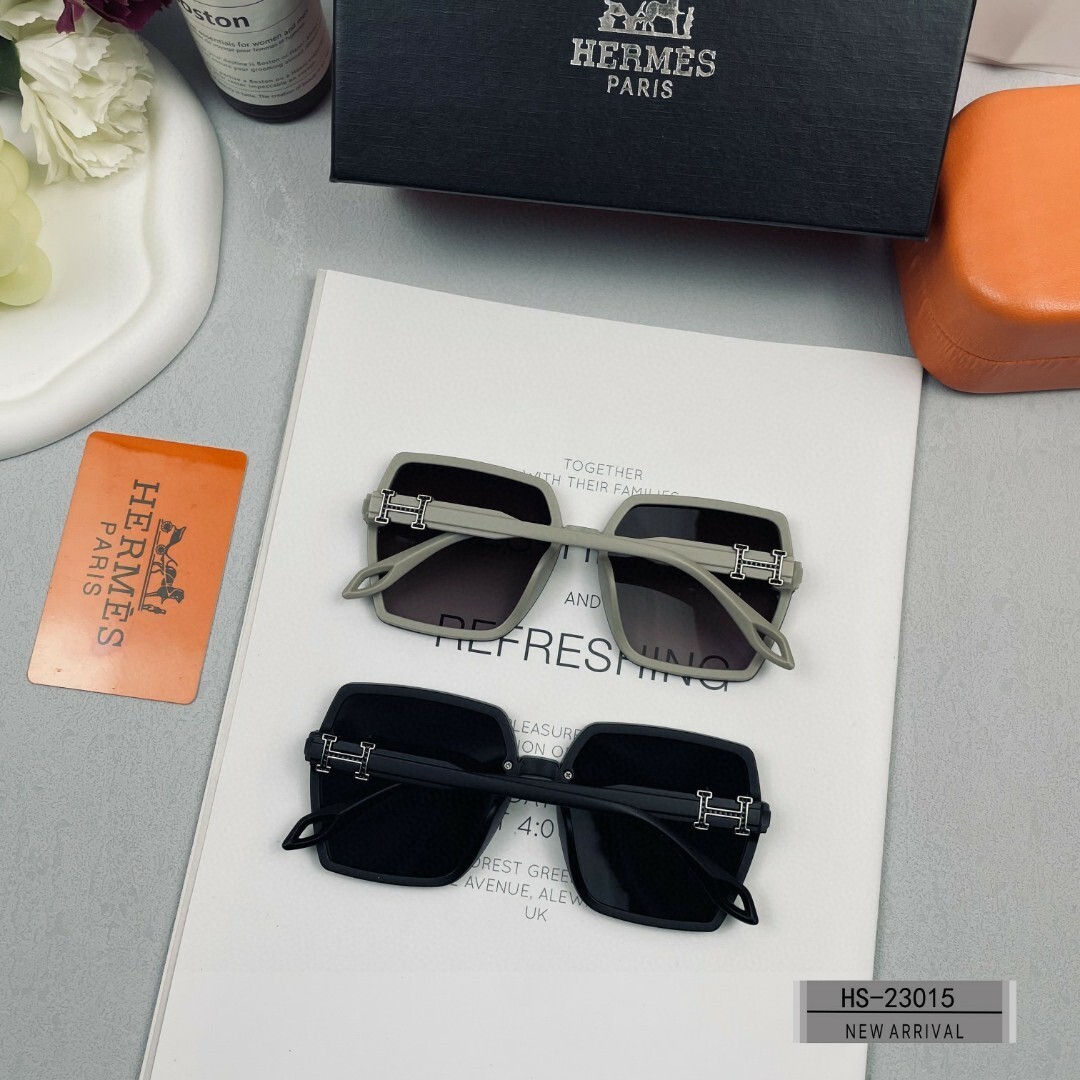 Luxury Oversized Square Sunglasses for Women – HS-23015 Black