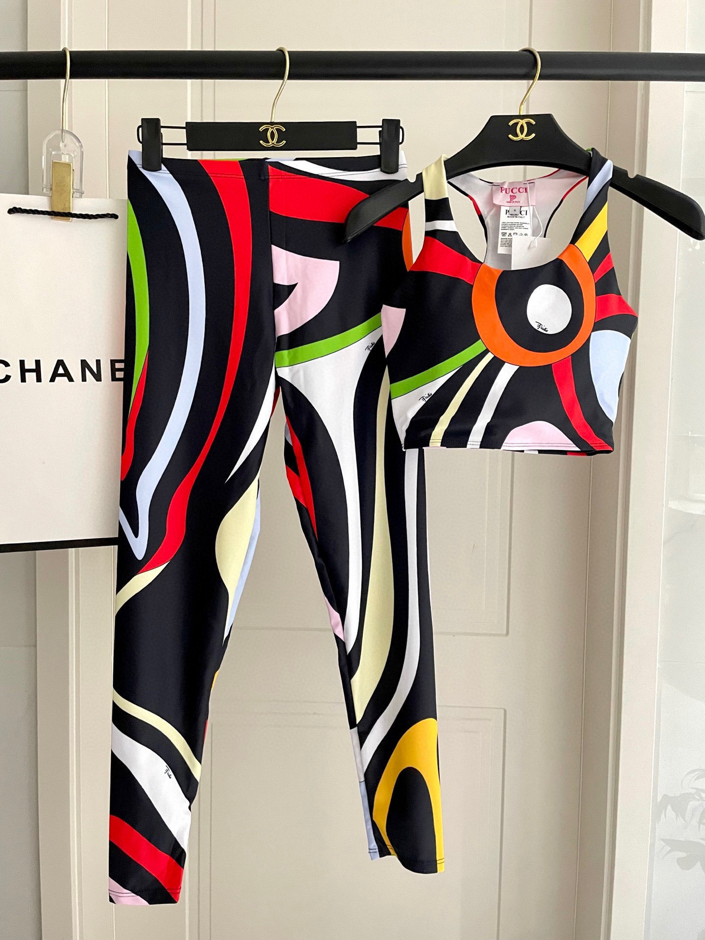 multicolor Emilio Pucci Active Set – Emilio Pucci Multicolor Print