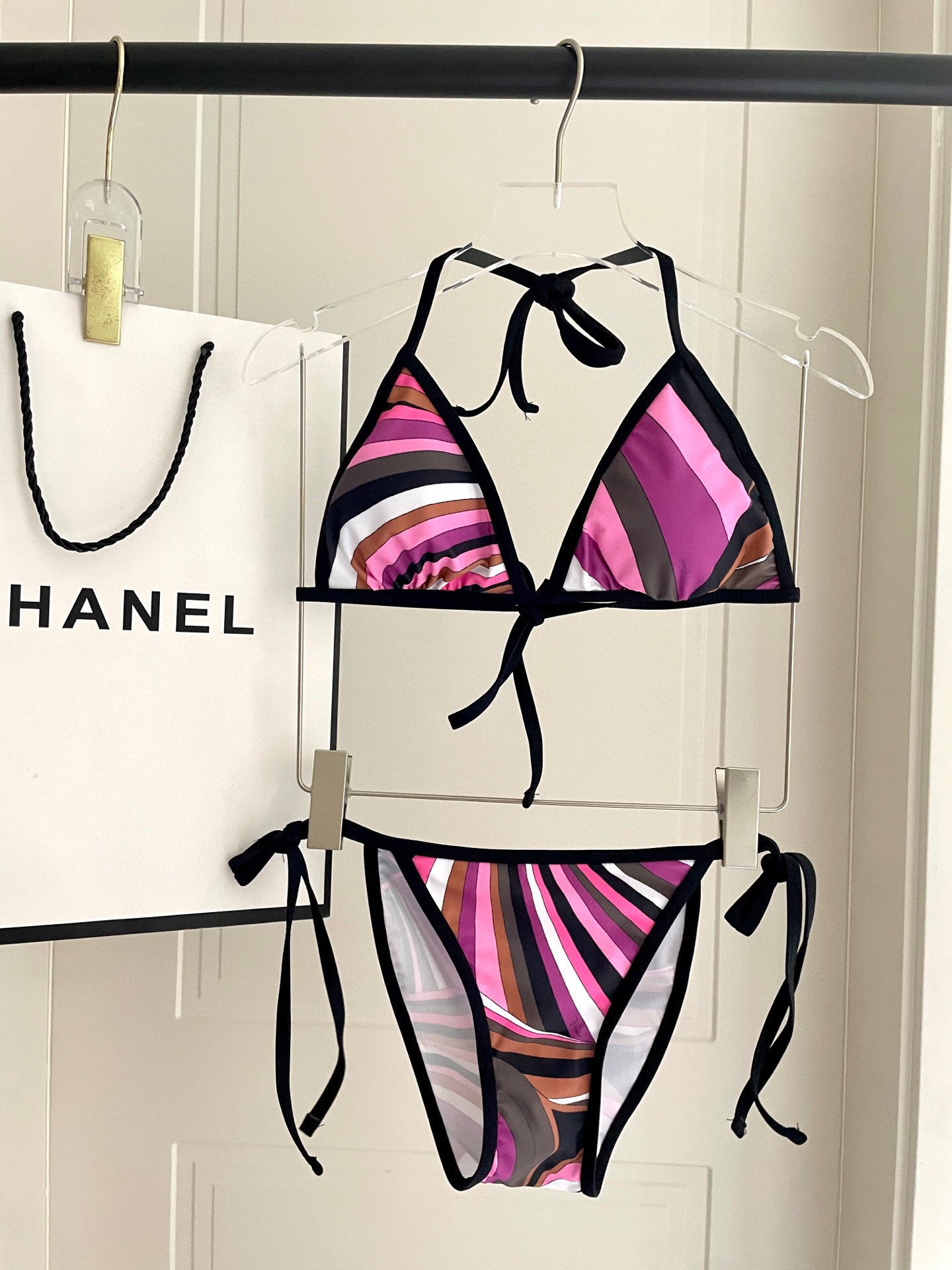 Emilio Pucci Pink Bikini