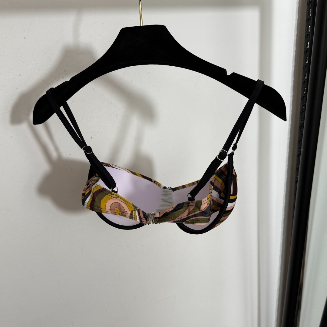 Pucci Geometric Print Bikini & Sarong Set – Luxury Resort Wear